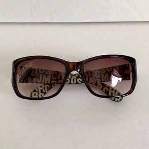 NWOT! Marc by Marc Jacobs Black/Gold Sunglasses